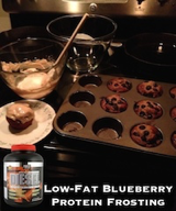 perfect blueberry protein frosting summary